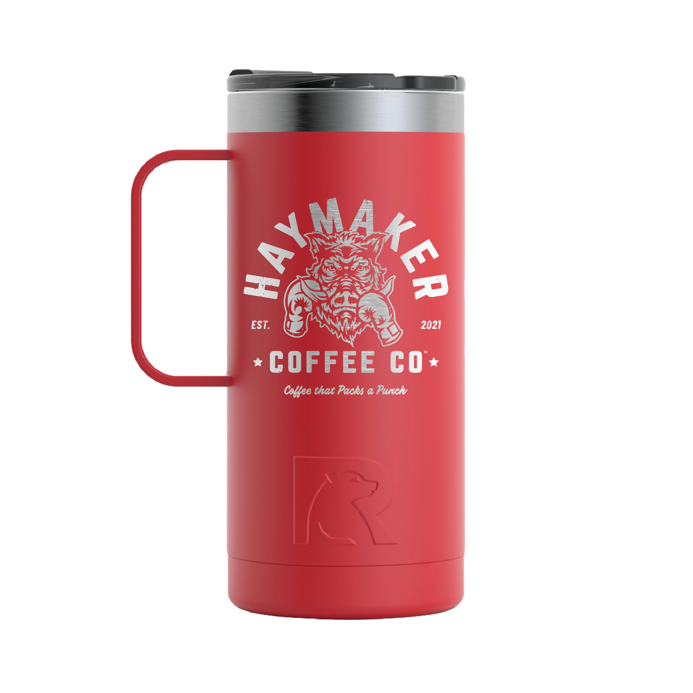 https://www.haymakercoffeeco.com/Shared/Images/Product/Haymaker-RTIC-Travel-Mug-16-oz/Haymaker-Coffee-Co-Boar-Cardinal-16ozTM-Engraved-Proof-1-OPT.png